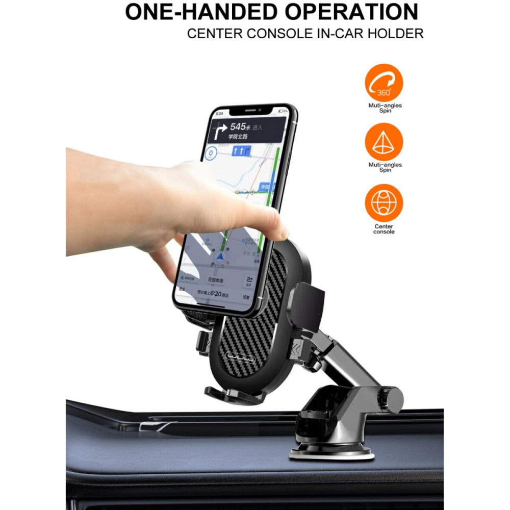 Автотримач для телефону WUW-Z32 black (6972573336296) Київ - фото 3