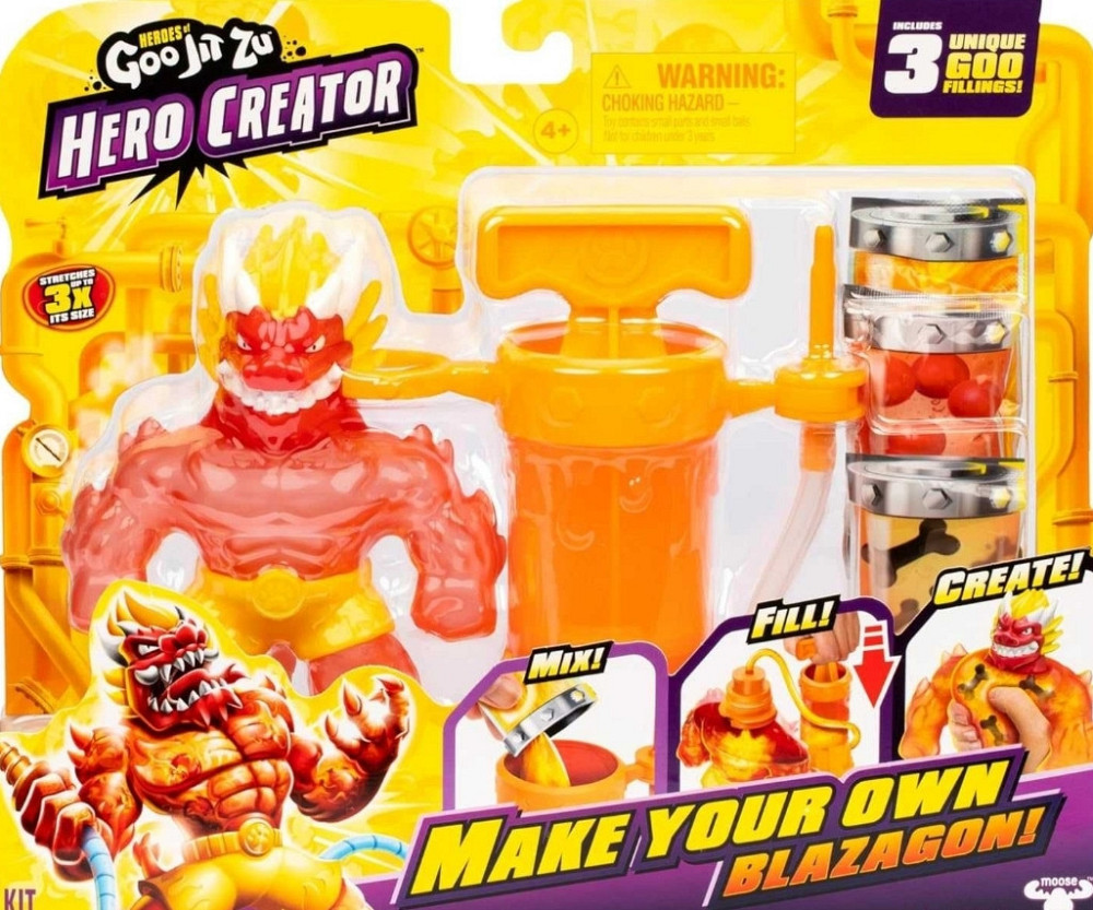 Гуджитсу фигурка Блейзагон Heroes of Goo Jit Zu Hero Creator Blazagon. Харьков - изображение 8