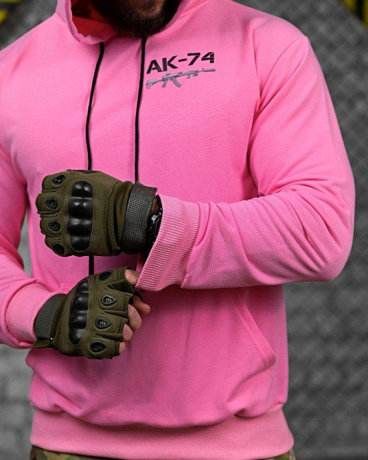 Тактическая худи MAKLIN АК-74 розовая ДЛ7063 Одесса - изображение 3