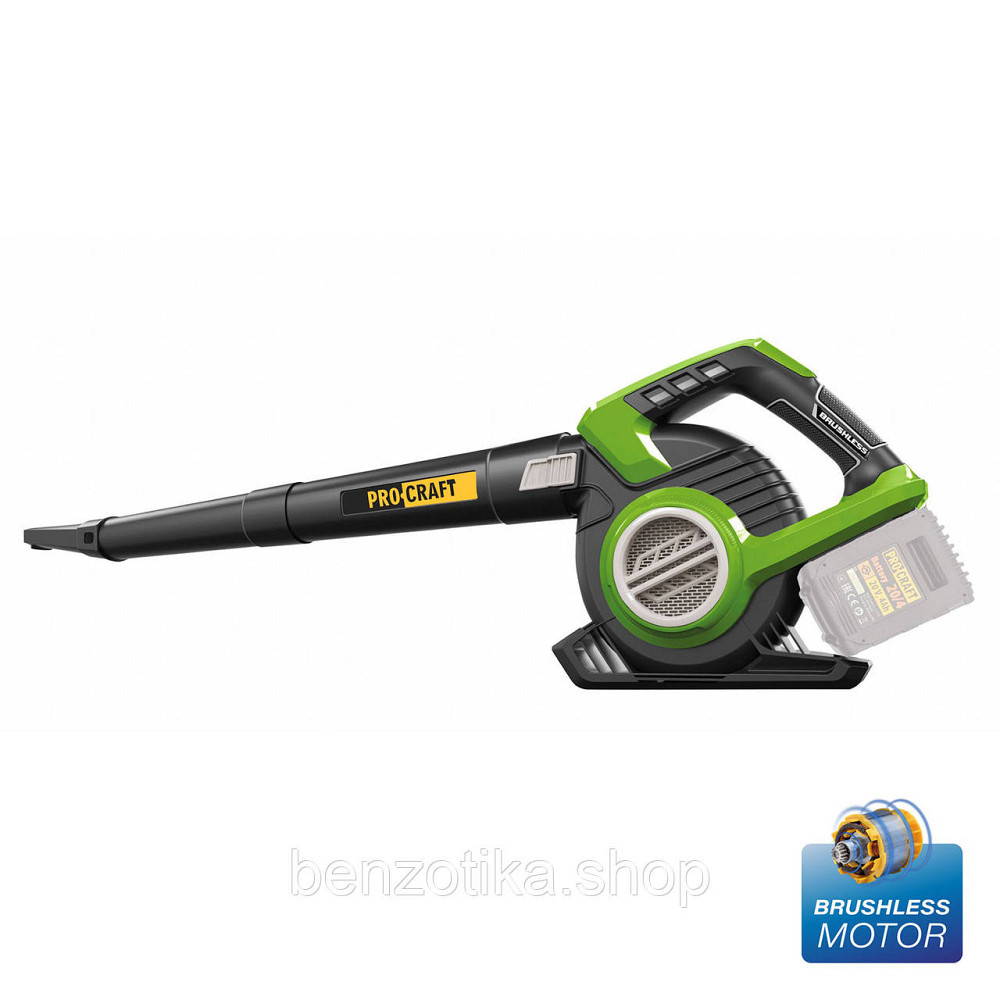 Акумуляторний пилосос-повітродувка Procraft VB20 (без акб та зп) Киев - изображение 1