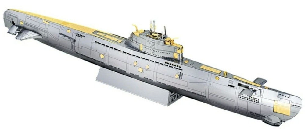 Конструктор металевий 3D пазл корабель субмарину U156 Metal Puzzle. Харків - фото 3