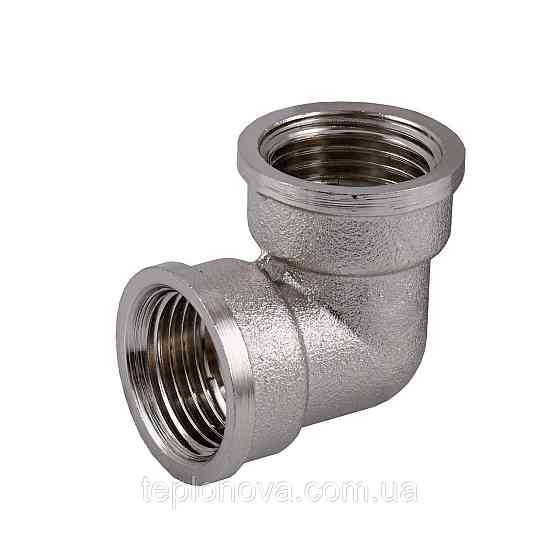 Угольник 1/2″ВВ никелированный NL331S OPTIMUM Черновцы