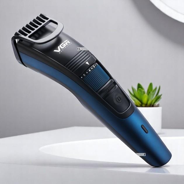 Машинка для стрижки на аккумляторная VGR-053, Классная машинка для стрижки волос, Триммер беспроводной BZ-79 Львов - изображение 10