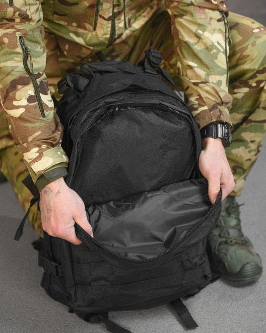 Рюкзак штурмовой UNION black РН3625 Одесса - изображение 5