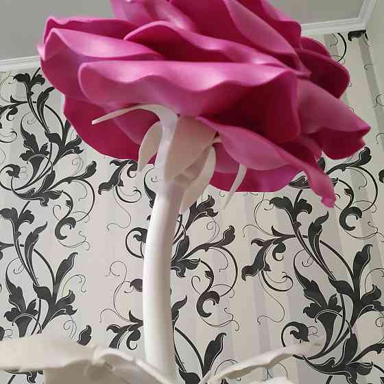 Світильник-нічник "Пурпурна троянда" Дніпро