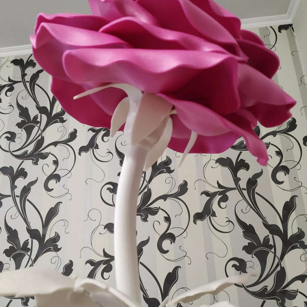 Світильник-нічник "Пурпурна троянда" Дніпро - фото 6