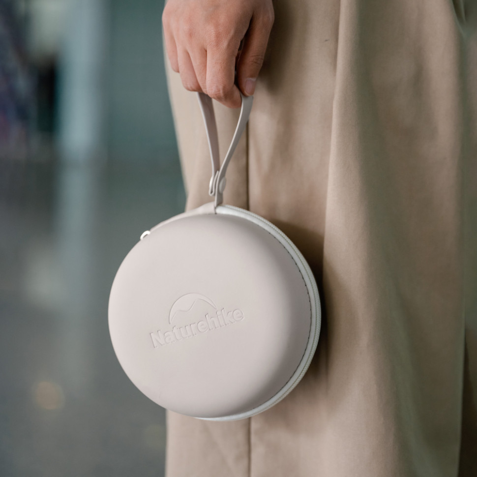 Подушка хлопковая для шеи, с памятью Naturehike CNK2450WS019, бежевая Киев - изображение 8