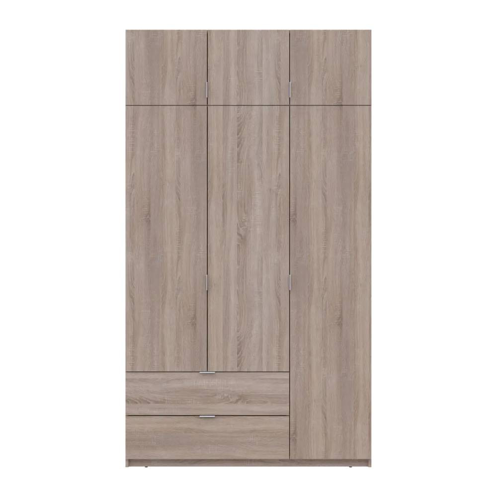 Шкаф для одежды Doros Лукас Дуб Сонома 3ДСП 135х50х240 DRS-011655 (80737803) Днепр - изображение 6