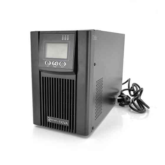 ДЖБ з правильною синусоїдою Ritar PT-1KL-LCD, 1000VA (900Вт), 36В, Струм макс. 5A, під зовнішній АКБ (355*145*226) Київ