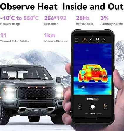 Смартфон Oukitel IIIF150 Raptor 12/256Gb 6,8 тепловізор 10000mAh NFC. Київ