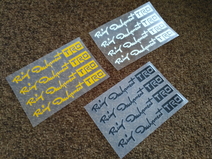 Наклейка на ручки, диски, дзеркала 13.2 см Київ - фото 3