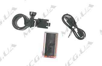 Стоп-сигнал (у зборі) велосипедний (універсальний) (LED JY-6015 U) KL Мукачево