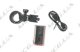 Стоп-сигнал (у зборі) велосипедний (універсальний) (LED JY-6015 U) KL Мукачево - фото 1