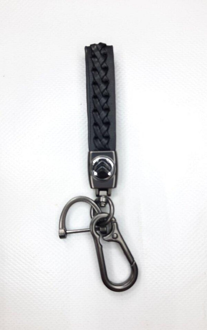 Брелок для ключів плетінь з карабіном Citroen Вінниця - фото 1
