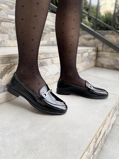 ALEX BELL Туфлі жіночі ALEX BELL 778NL-1-20AP чорні (весна-осінь, шкіра лакована) (4355) Коломыя - изображение 9