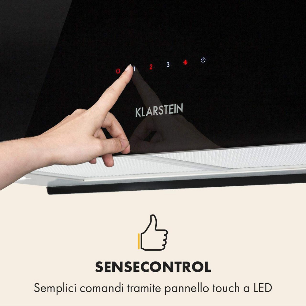 Витяжка підвісна Klarstein XL (Німеччина) 90 см Рівне - фото 6