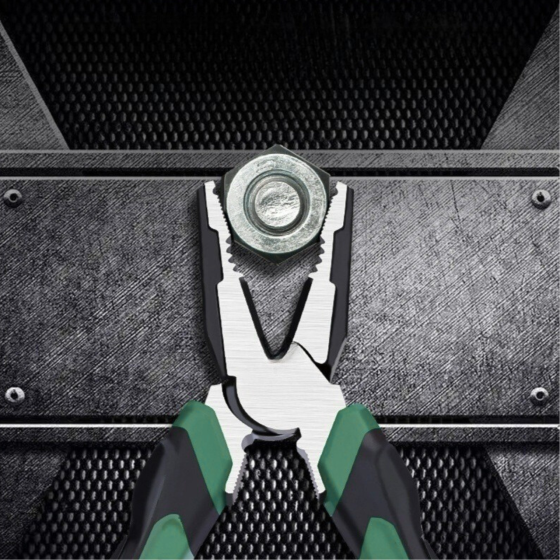 Набір інструментів ручних 3 шт: бокорізи, довгогубці, комбіновані плоскогубці з сумкою для слюсарних робіт, електромонтажних Кам'янець-Подільський