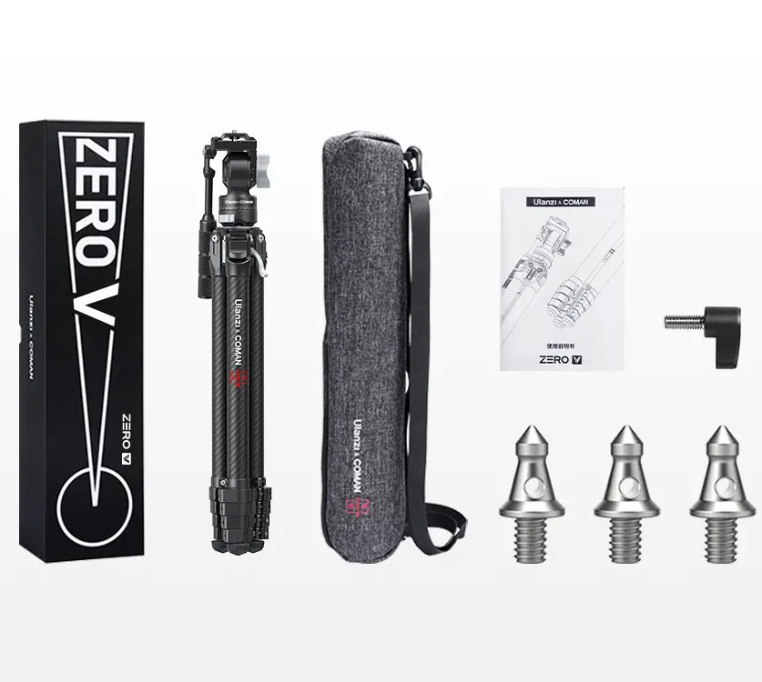 Штатив панорамний карбоновий 158см Ulanzi Zero V Київ - фото 4