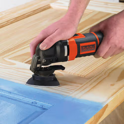 Багатофункціональний інструмент мережевий реноватор BLACK+DECKER MT280BA : 280Вт (MT280BA) Київ