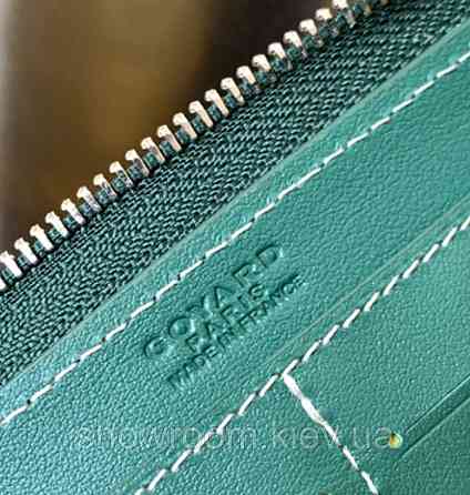Гаманець на змійці Goyard (094) green Lux Київ