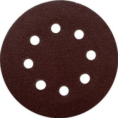 Круг зачистний Зеніт 125 мм з отворами під пилевивод (10 шт.) Р60 (12500060) Вінниця - фото 1