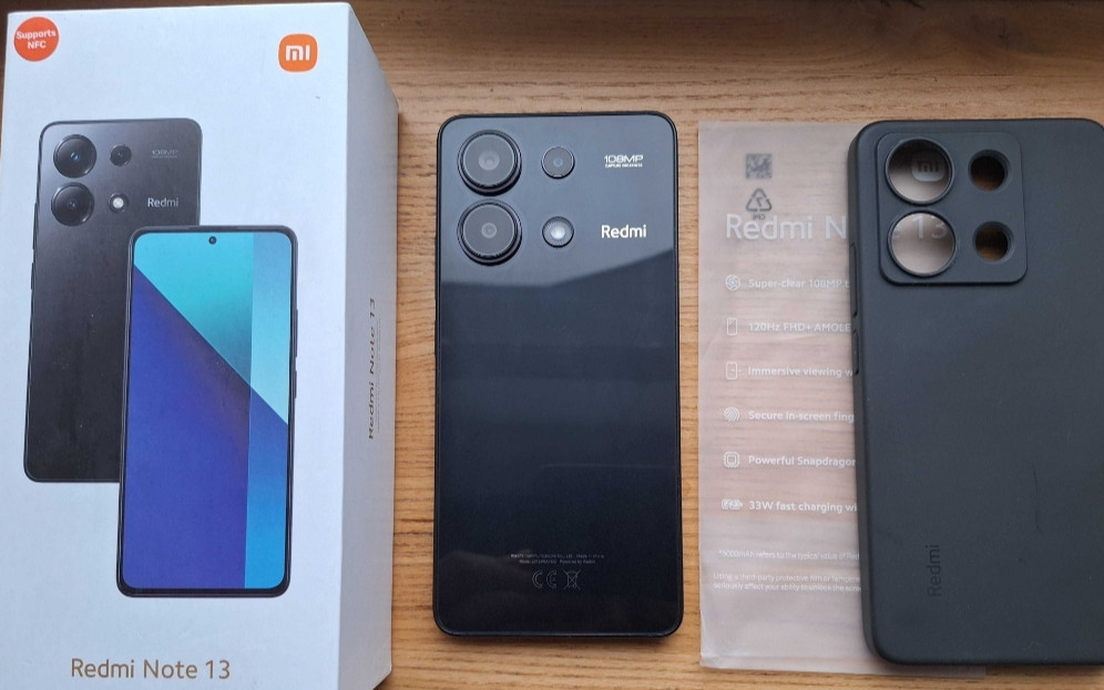 Смартфон Xiaomi redmi note 13 4g 8/256gb Black Київ - фото 1