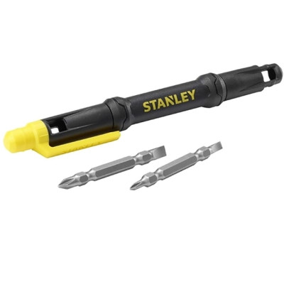 Набір викруток Stanley кишенькова з двома двосторонніми вставками (66-344M) Вінниця - фото 1