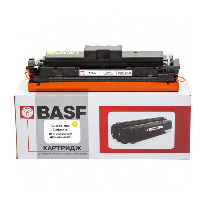 Картридж BASF HP LJ 4201/4202/MFP 4301/4302 , W2102A/2202A/2302A Y (BASF-KT-W2102A) Винница - изображение 1