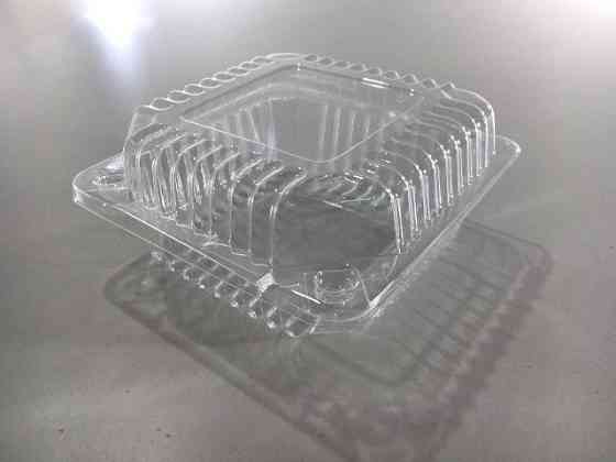 Контейнер пластиковый с откидной крышкой V500 мл SL9-1 119*119*25*35 (50 шт) Харьков