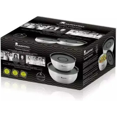 Миска MasterPro Foodies collection набір 2 шт з кришками 20/24 см (BGMP-1553) Винница - изображение 5