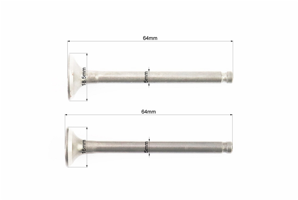 Клапан впускний, випускний к-кт 64мм Київ - фото 2