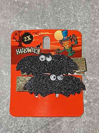 Заколки с летучей мышей для волос на Хэллоуин черный Киев