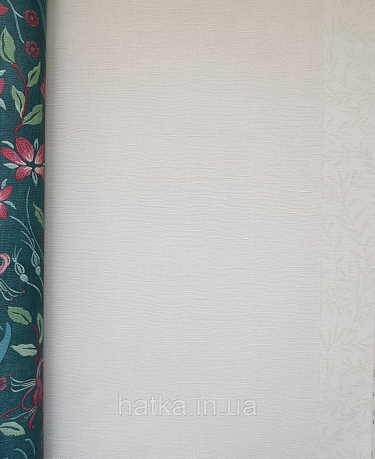 Шпалери вініл на флізеліні A.S.Creation Maison charme 0.53x10 однотон потертості під тканину біло-сірі Київ - фото 3