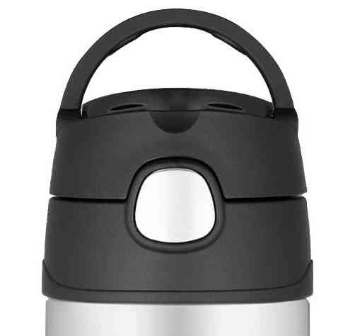 Дитяча Термофляга з трубочкою для напоїв 355 мл Thermos "FUNTAINER" (120010) Нержавіюча сталь Нововолинськ