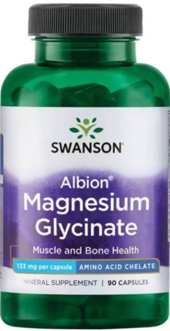 Гліцинат магнію Swanson Chelated Magnesium 133 mg 90 капс Київ - фото 1