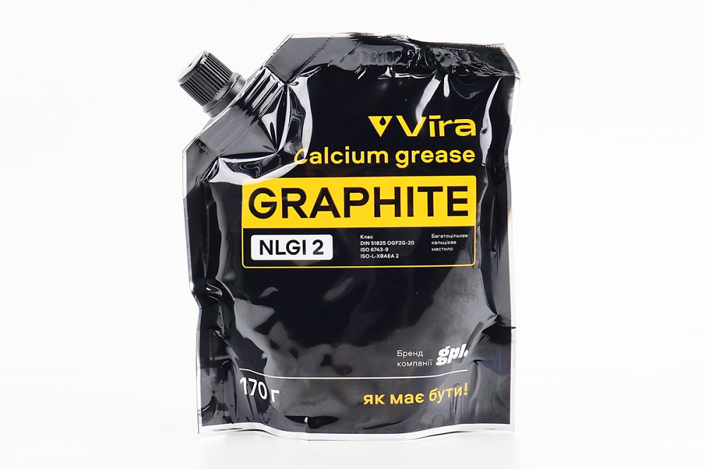 Мастило для важконавантажених тихохідних механізмів "ГРАФІТНА NLGI-2", 170g Дой-пак Киев - изображение 1