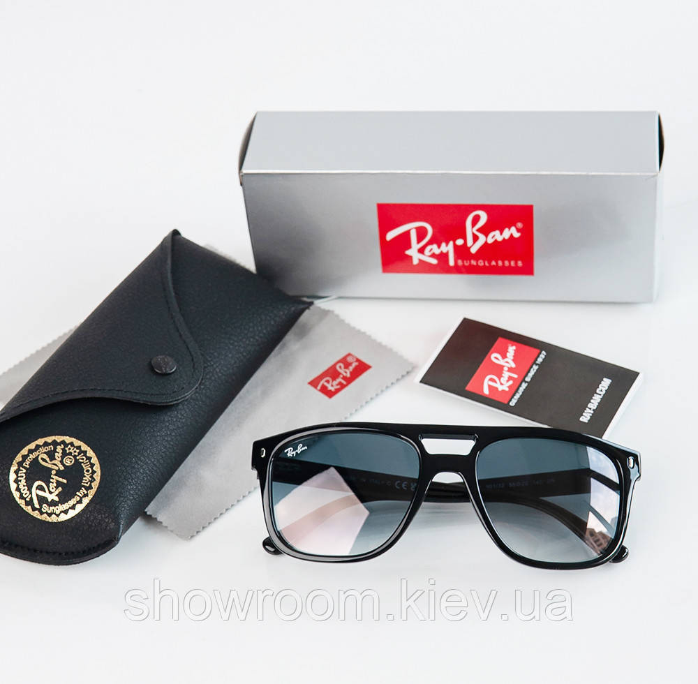 Чоловічі сонцезахисні окуляри Ray ban 2213 (901/32) Lux Київ - фото 3