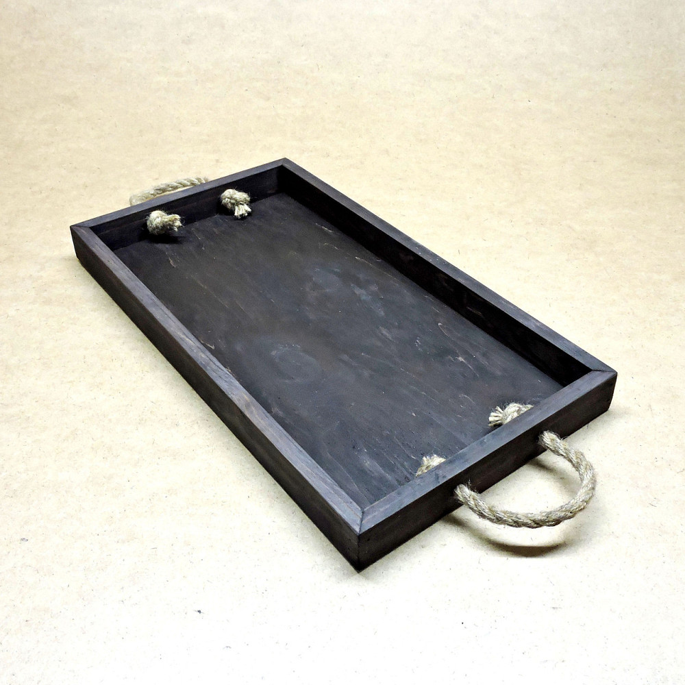 Піднос дерев'яний "Шарлеруа 50х27" венге Миколаїв - фото 7