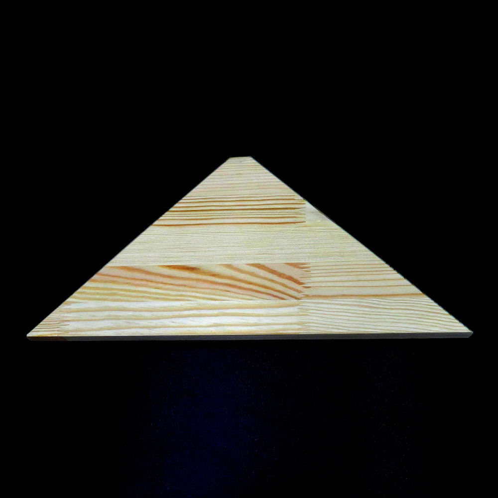 Угловая настенная полка 