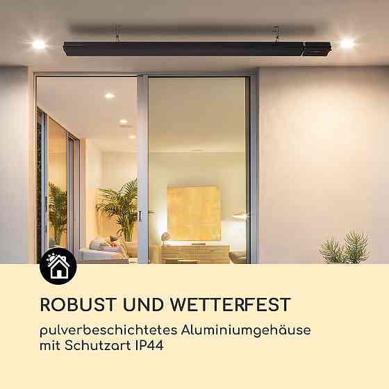 Cosmic Beam Smart 30 Інфрачервоний нагрівач 3000 Вт Керування через застосунок Пульт дистанційного Рівне