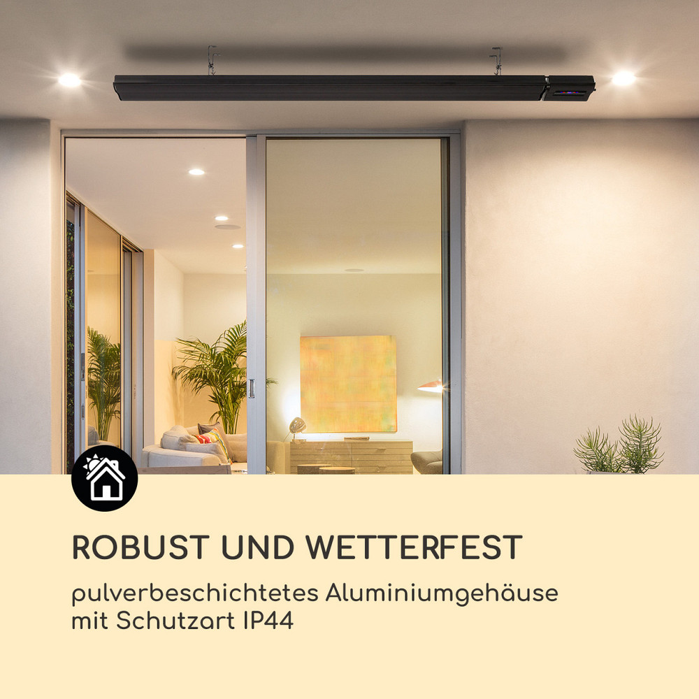 Cosmic Beam Smart 30 Інфрачервоний нагрівач 3000 Вт Керування через застосунок Пульт дистанційного Рівне - фото 6