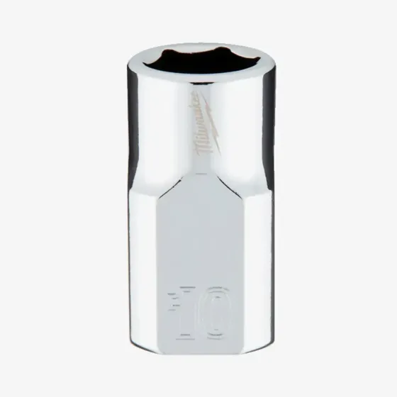 Головка хромированная метрическая 3/8'' MILWAUKEE, 10мм Одесса