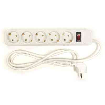 Мережевий фільтр живлення PowerPlant 1.8 м, 5 розетoк, евростандарт (JY-1056/1.8) (PPSA10M18S5) Вінниця