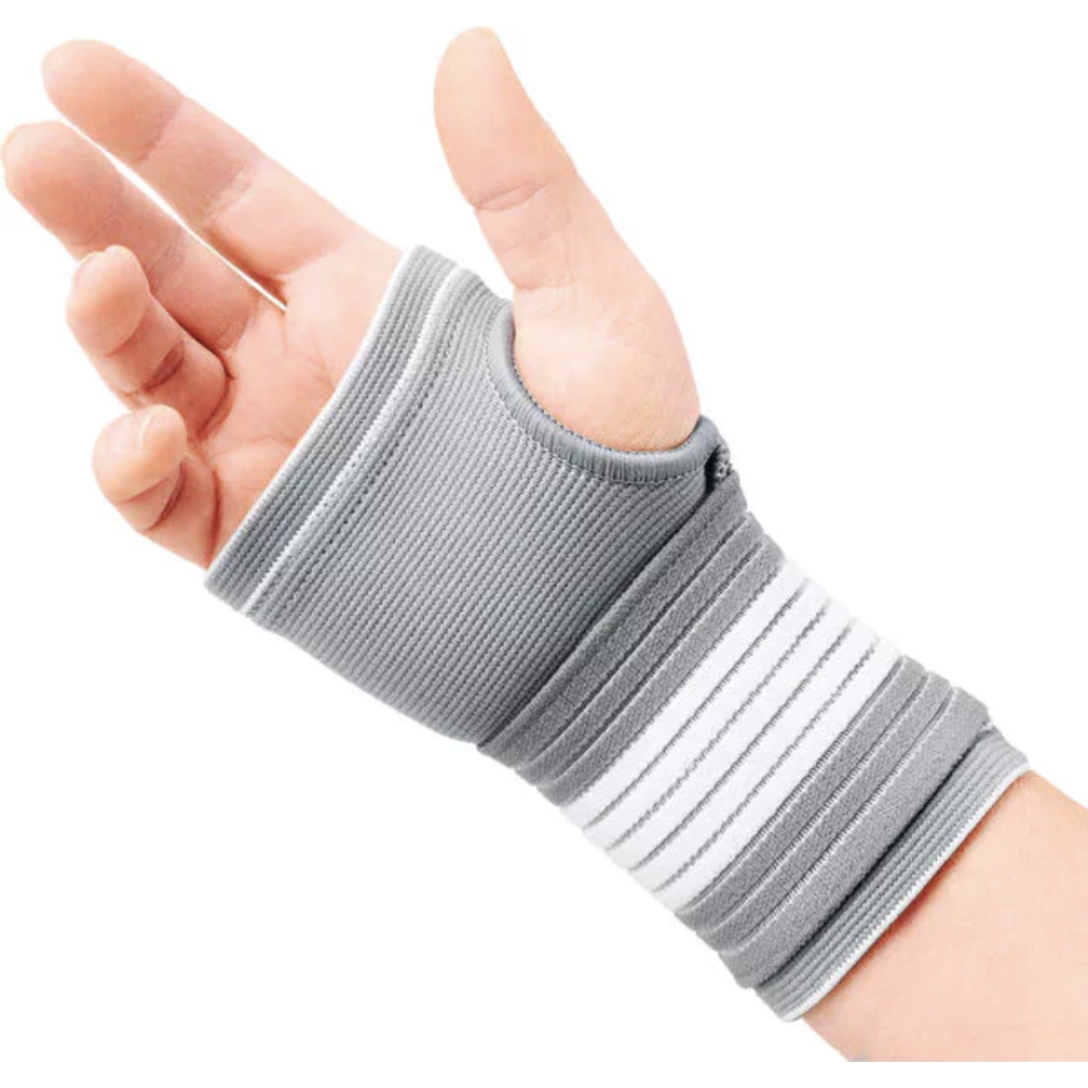 Фіксатор зап'ястя та долоні Gymtek розмір S сірий Київ - фото 2