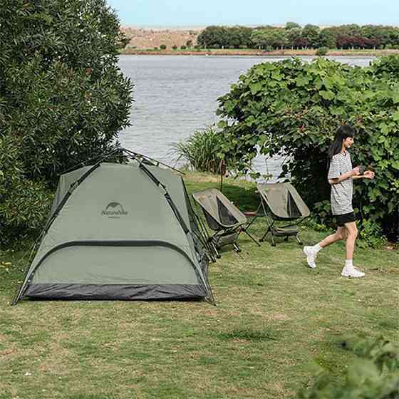 Намет тримісний автоматичний Naturehike NH21ZP008, темно-зелений Київ