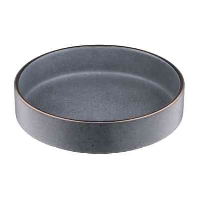 Тарелка Ardesto Fasano, 850мл, 20см, кераміка, сірий темний (AR0320FDG) Винница