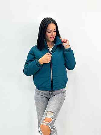 Демисезонная куртка с нашивкой Ivi 42-44, Морская волна Киев