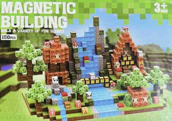 Конструктор магнитный Майнкрафт 150 блоков. Київ