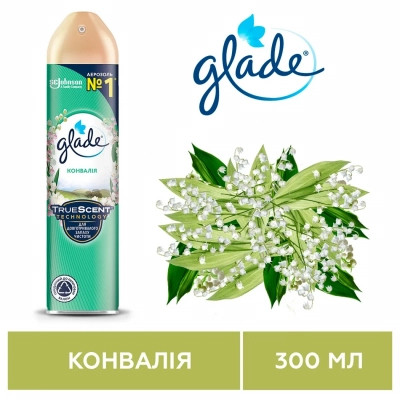 Освежитель воздуха Glade Ландыш 300 мл (5010182988480) Вінниця - фото 3