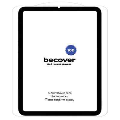 Стекло защитное BeCover 10D Apple iPad Mini 6 2021 Black (710573) Винница